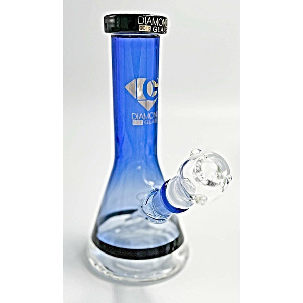 Diamond Glass DGR1019B Blue Water Pipe Lowest Price at Millenium Smoke Shop