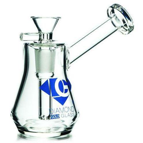 Diamond Glass Sapphire Bubbler Bong Lowest Price at Millenium Smoke Shop