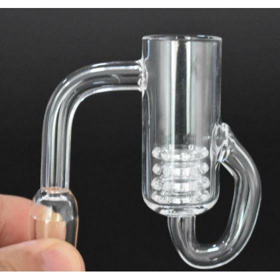 Diamond Loop Quartz Banger 10mm 90 Degree Lowest Price at Millenium Smoke Shop
