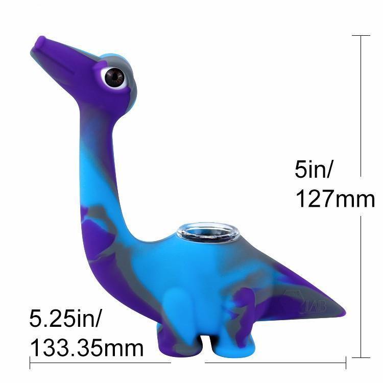 Dinosaur Silicone Bubbler Lowest Price at Millenium Smoke Shop