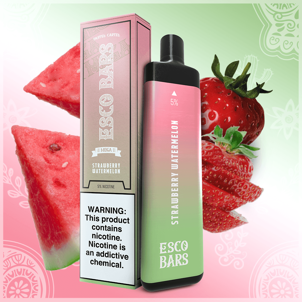 Esco Bar Mega Strawberry Watermelon | Millenium Smoke Shop