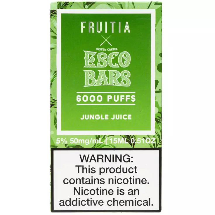 Esco Bar Fruitia: Jungle Juice | Millenium Smoke Shop