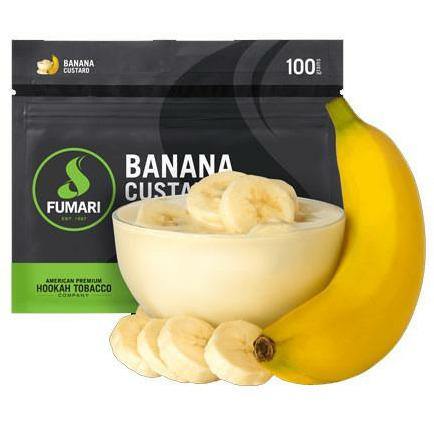 Fumari Banana Custard Shisha 100g Pouch Lowest Price at Millenium Smoke Shop