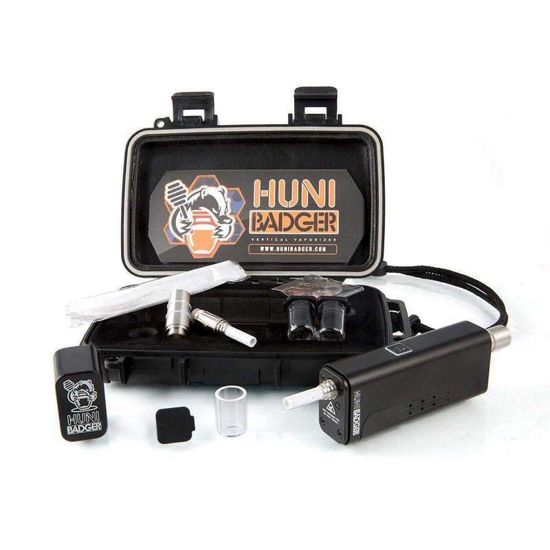 Huni Badger Portable Device Black Lowest Price at Millenium Smoke Shop