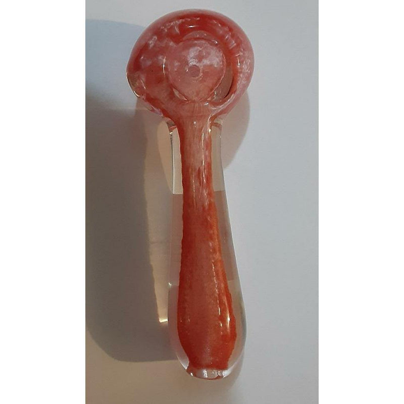Inside Out Blown Glass Rasta Spoon Style Pipe Lowest Price at Millenium Smoke Shop