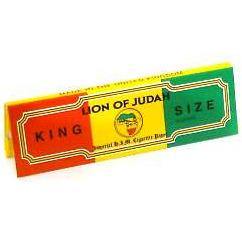 Lion of Judah King Size Rolling Papers Lowest Price at Millenium Smoke Shop