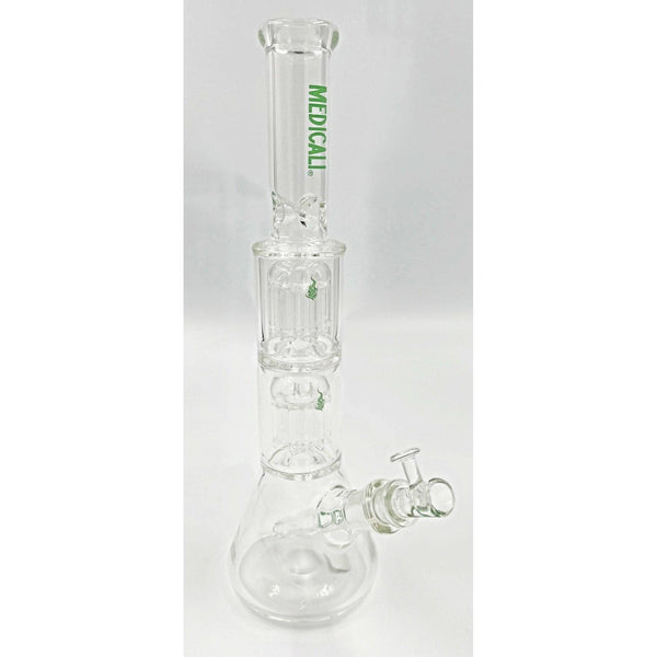 Medicali Mini Double Stack 8 Tree Water Pipe 13 Inch Lowest Price at Millenium Smoke Shop