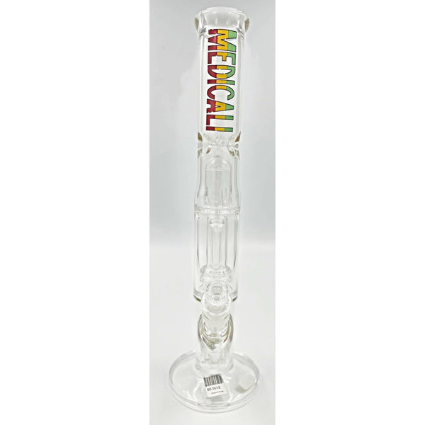 Medicali Straight Shooter 14 Inch with Large Percolator Lowest Price at Millenium Smoke Shop