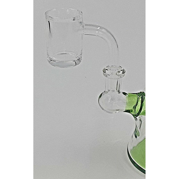 Millenium Quartz Banger 10mm Male 90 Degree Beveled Flat Top 25mm Lowest Price at Millenium Smoke Shop