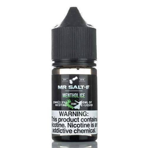 Mr Salt-E Menthol Ice Nicotine E-Liquid 25mg 30ml Lowest Price at Millenium Smoke Shop