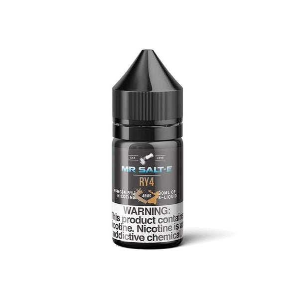 Mr Salt-E RY4 Roll Your Own Tobacco Nicotine E-Liquid 45mg 30ml Lowest Price at Millenium Smoke Shop