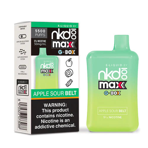 Naked100Max: Apple Sour | Millenium Smoke Shop