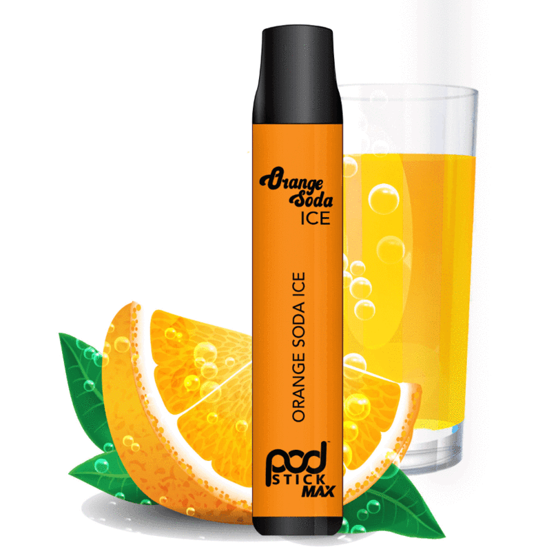 Pod Stick Max Orange Soda 5% Lowest Price at Millenium Smoke Shop
