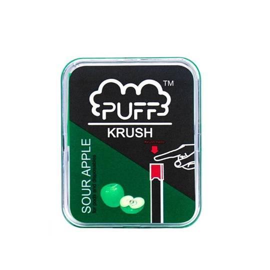 Puff Krush Sour Apple Pre Filled Add On Caps Lowest Price at Millenium Smoke Shop