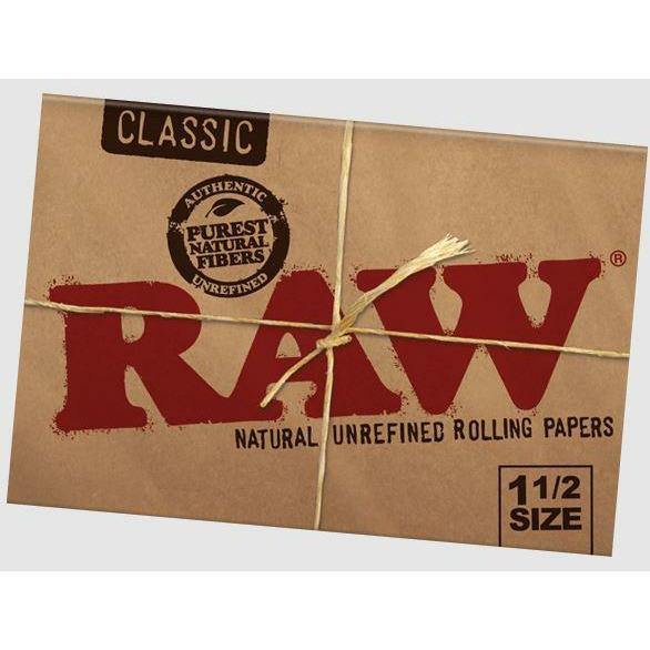 Raw Classic 1 1/2 Rolling Papers Lowest Price at Millenium Smoke Shop