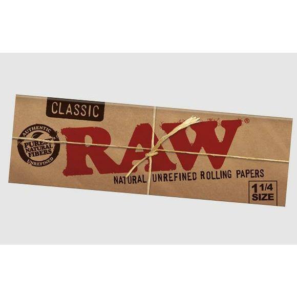 Raw Classic 1 1/4 Rolling Papers Lowest Price at Millenium Smoke Shop