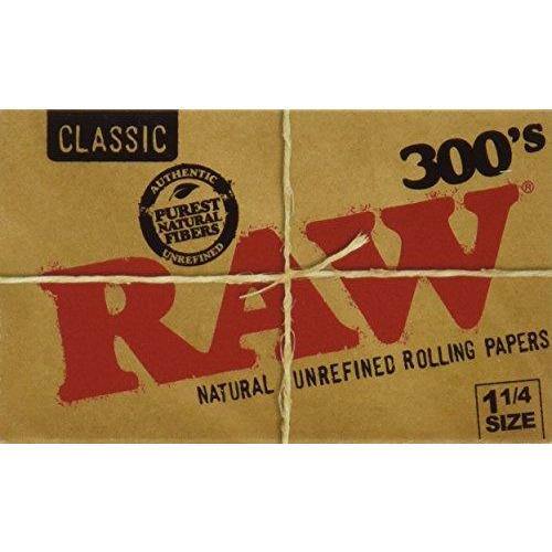Raw Classic 300's Rolling Papers Lowest Price at Millenium Smoke Shop