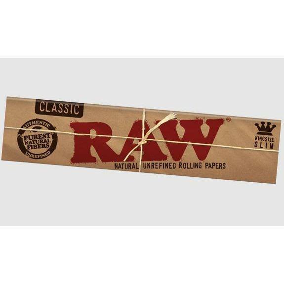 Raw Classic King Size Slim Rolling Papers Lowest Price at Millenium Smoke Shop