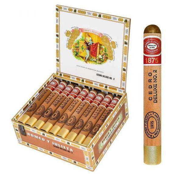 Romeo Y Julieta 1875 Cedro Deluxe No 2 Cigar Lowest Price at Millenium Smoke Shop