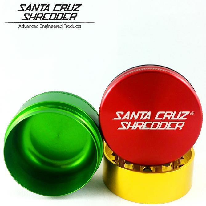 Santa Cruz Shredder Large 3-Piece Grinder Lowest Price at Millenium Smoke Shop