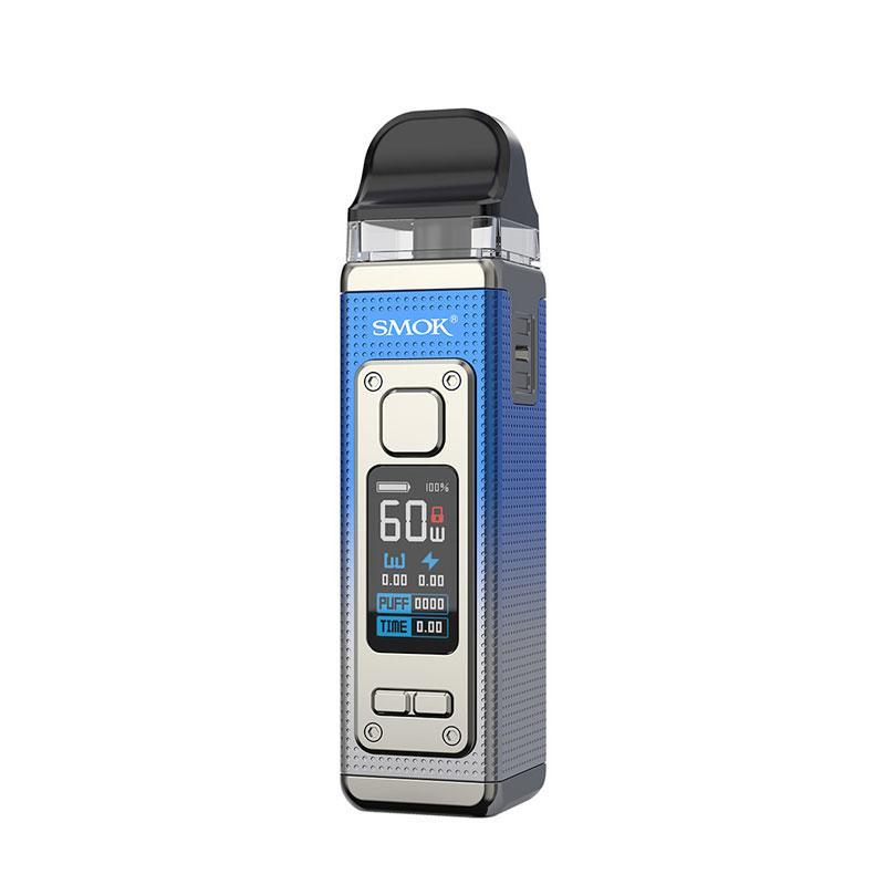 Smok RPM 4 Pod Kit silver blue millenium smoke shop