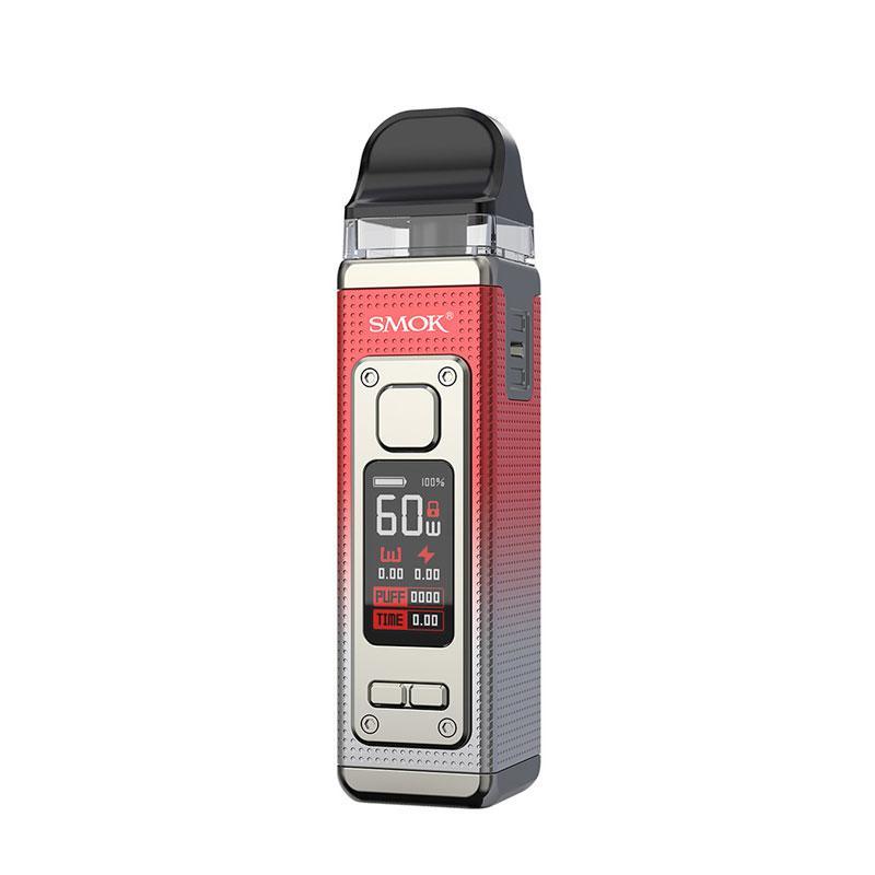 Smok RPM 4 Pod Kit Silver Red Millenium Smoke Shop