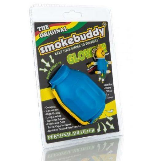 Smokebuddy Glow In The Dark Blue Lowest Price at Millenium Smoke Shop