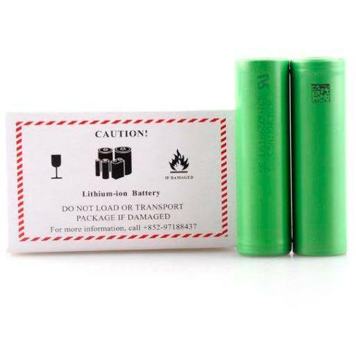 Sony VTC5 18650 2600mAh Rechargeable Lithium Battery Pair Lowest Price at Millenium Smoke Shop