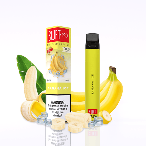 SWFT Pro Banana Ice Disposable Device Lowest Price at Millenium Smoke Shop