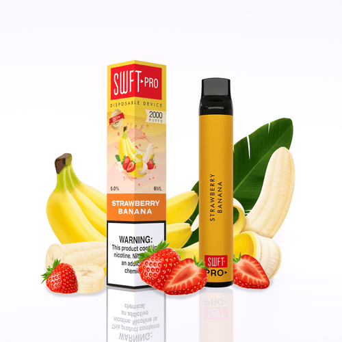 SWFT Pro Strawberry Banana Disposable Device Lowest Price at Millenium Smoke Shop
