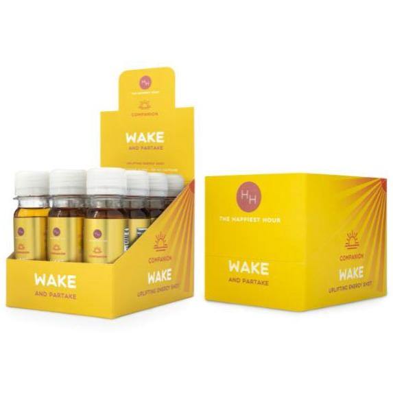 The Happiest Hour Wake Terpene Energy Shot 12 Pack Lowest Price at Millenium Smoke Shop
