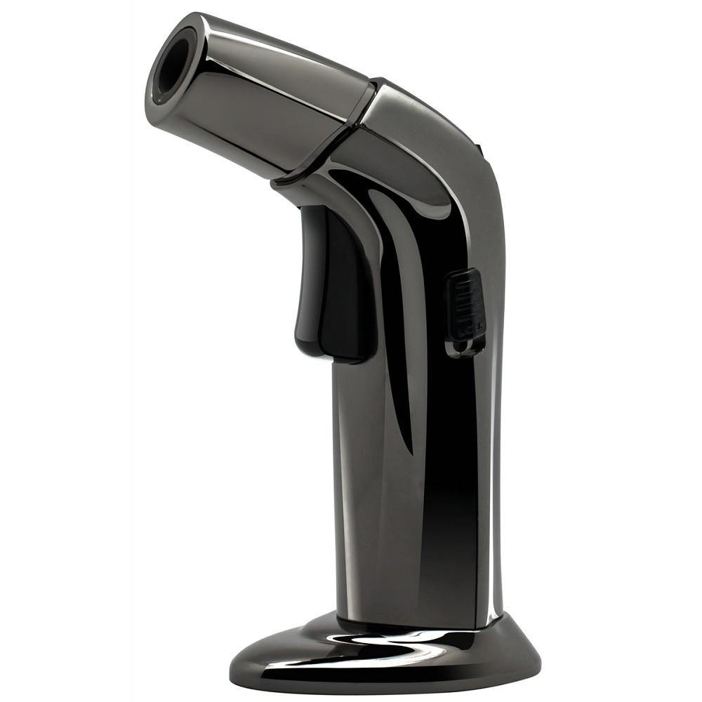 Whip It Edge Black Chrome Torch Lighter Lowest Price at Millenium Smoke Shop