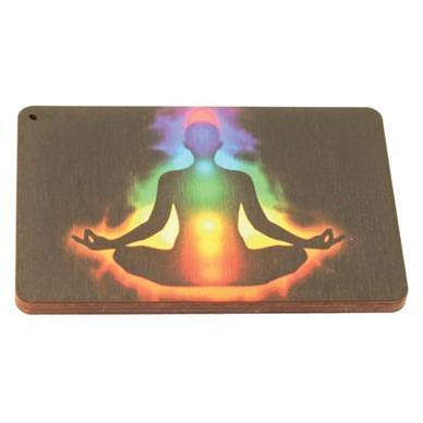 Wild Berry Wooden Square Chakra Incense Holder Lowest Price at Millenium Smoke Shop
