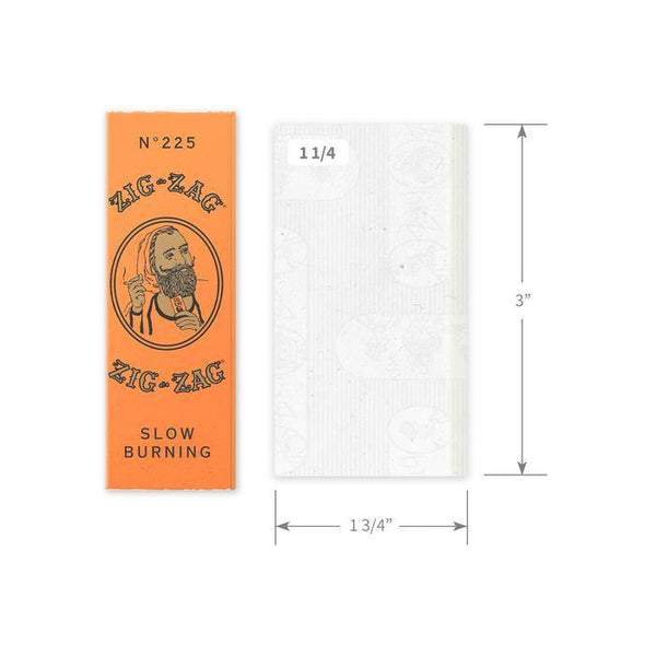 Zig Zag Orange Box 1.25 Rolling Papers Lowest Price at Millenium Smoke Shop