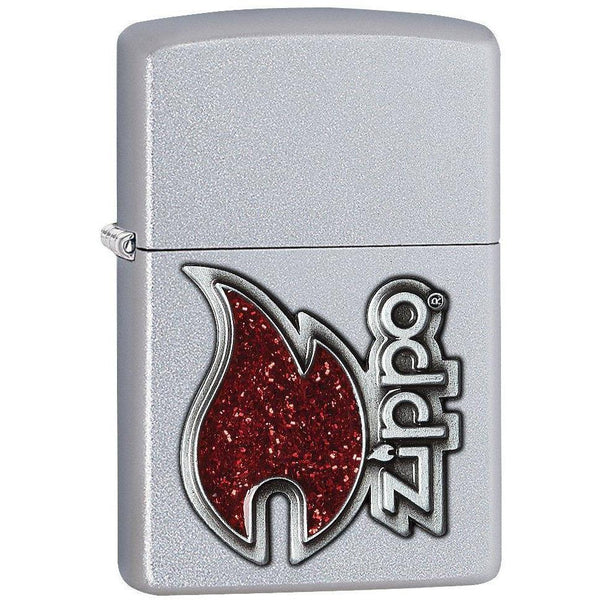 Zippo 28847 Classic Red Flame Emblem Lighter Lowest Price at Millenium Smoke Shop