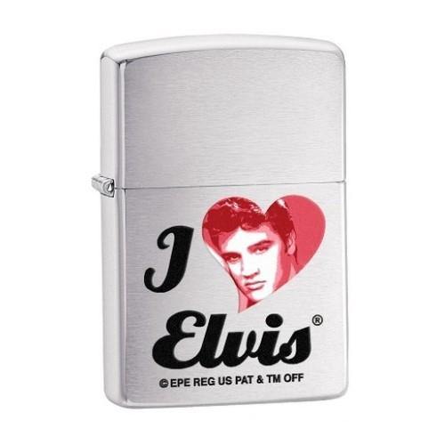 Zippo I Heart Elvis 28258 Lighter Lowest Price at Millenium Smoke Shop